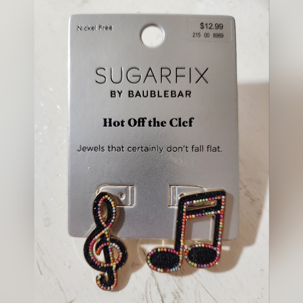 SugarFix Hot Off the Clef Earrings